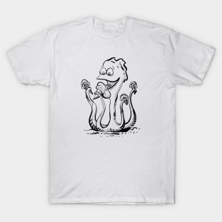 Alien with ice cream T-Shirt